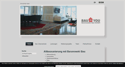 Desktop Screenshot of bau4you.at